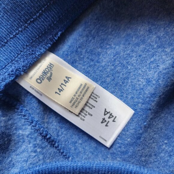 OshKosh B'gosh Classic Pull-On Joggers Blue Youth Boys Size 14 - Picture 8 of 8